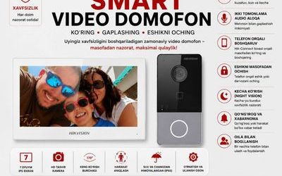 Toshkent shahrida kuzatuv kameralari va domofon o‘rnatish xizmati Toshkent shahri va Toshkent viloyati bo‘ylab video kuzatuv tizimlari hamda domofonlarni profe